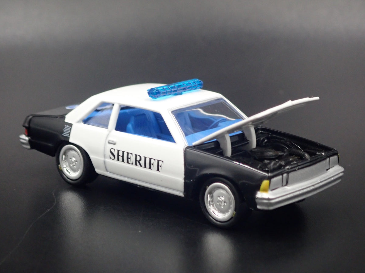 1978-1983 CHEVY CHEVROLET MALIBU SHERIFF RARE 1:64 SCALE DIECAST MODEL CAR
