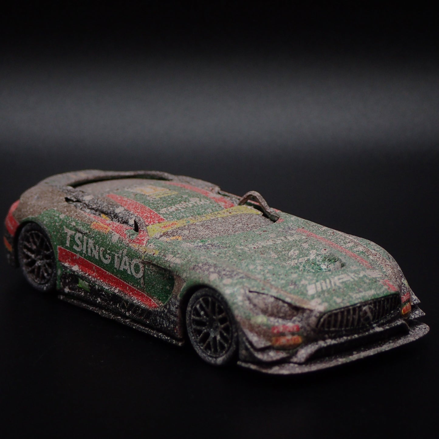 MERCEDES-BENZ AMG GT3 TEAM CRAFT-BAMBOO RACING 6TH 1:64 SCALE DIECAST MODEL CAR