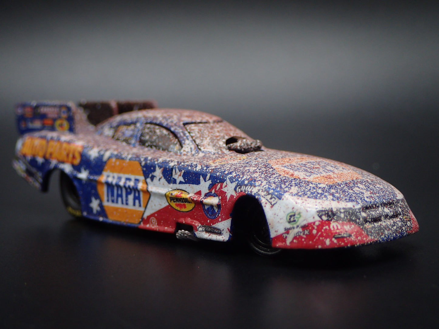 2017 17 RON CAPPS NHRA FUNNY CAR NAPA AUTOPARTS 1:64 SCALE DIECAST MODEL CAR
