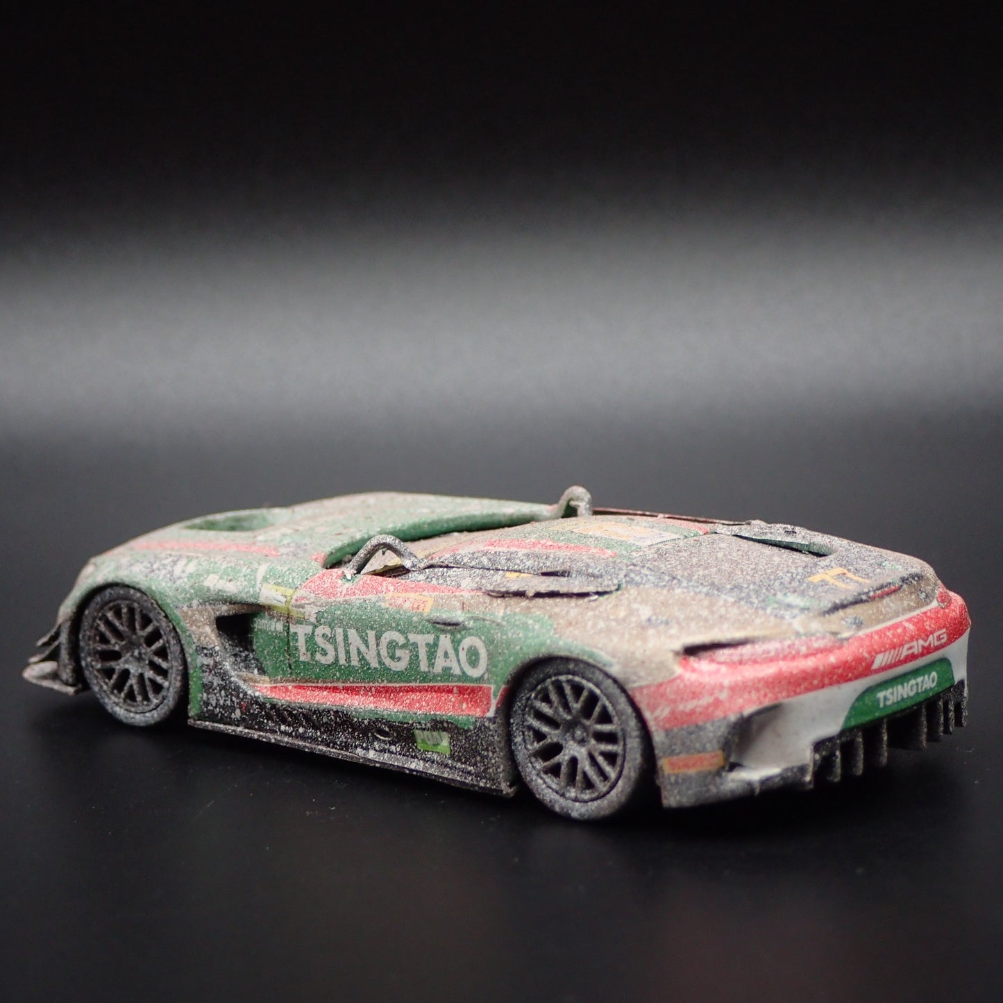 MERCEDES-BENZ AMG GT3 TEAM CRAFT-BAMBOO RACING 6TH 1:64 SCALE DIECAST MODEL CAR