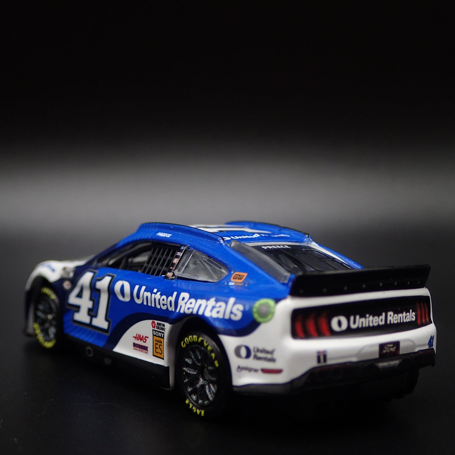 2023 23 FORD MUSTANG 41 RYAN PREECE UNITED RENTALS NASCAR 1:64 DIECAST MODEL CAR