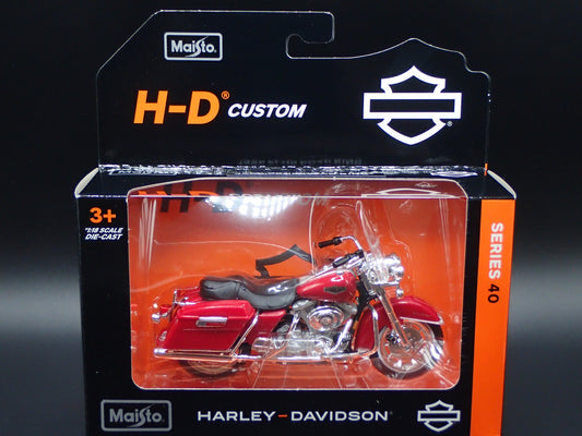 1999 99 FLHR ROAD KING HARLEY DAVIDSON MOTORCYCLE MAISTO SERIES 40 1:18 MODEL