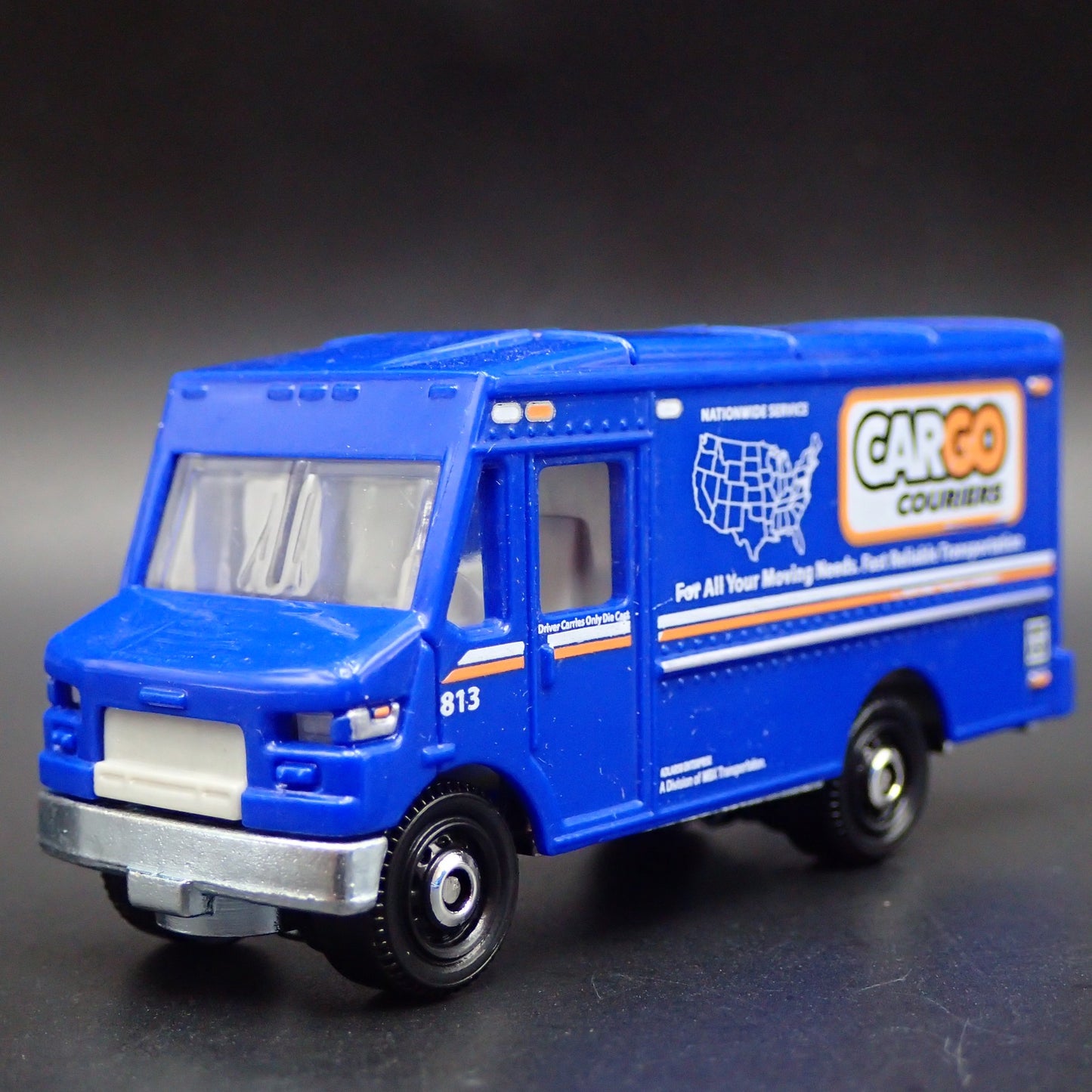 STEP VAN BOX CARGO COURIERS DELIVERY 1:64 MB SCALE DIORAMA DIECAST MODEL CAR