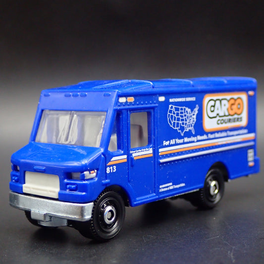 STEP VAN BOX CARGO COURIERS DELIVERY 1:64 MB SCALE DIORAMA DIECAST MODEL CAR