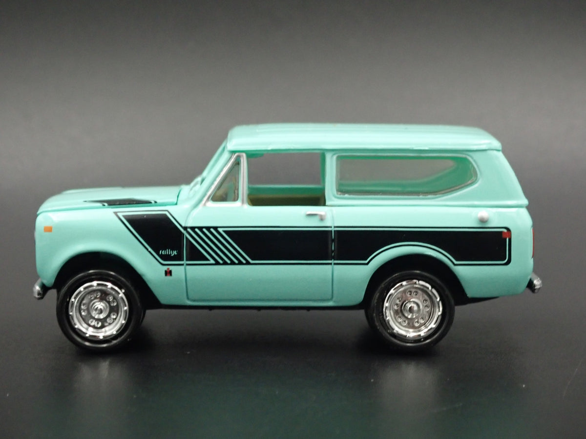 1979 INTERNATIONAL SCOUT II 4X4 RARE 1:64 SCALE DIORAMA DIECAST MODEL CAR-Burning Rubber Toy Company