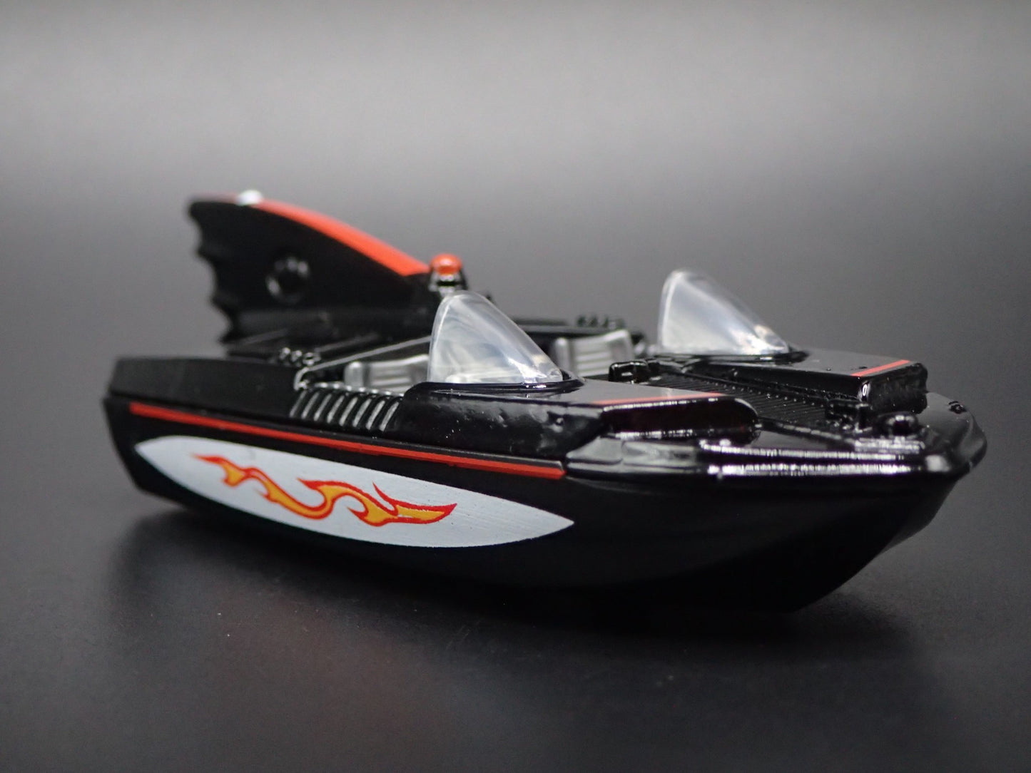 1966 66 BATMAN BAT BOAT ADAM WEST BLACK 1/64 SCALE COLLECTIBLE DIECAST MODEL CAR