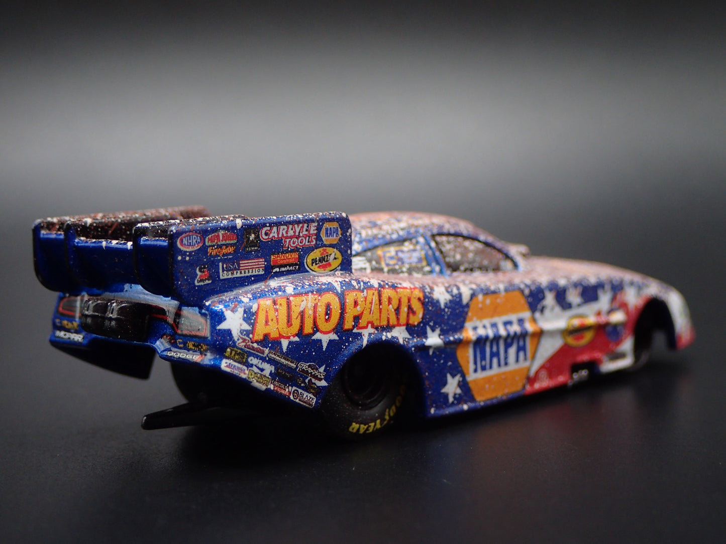 2017 17 RON CAPPS NHRA FUNNY CAR NAPA AUTOPARTS 1:64 SCALE DIECAST MODEL CAR