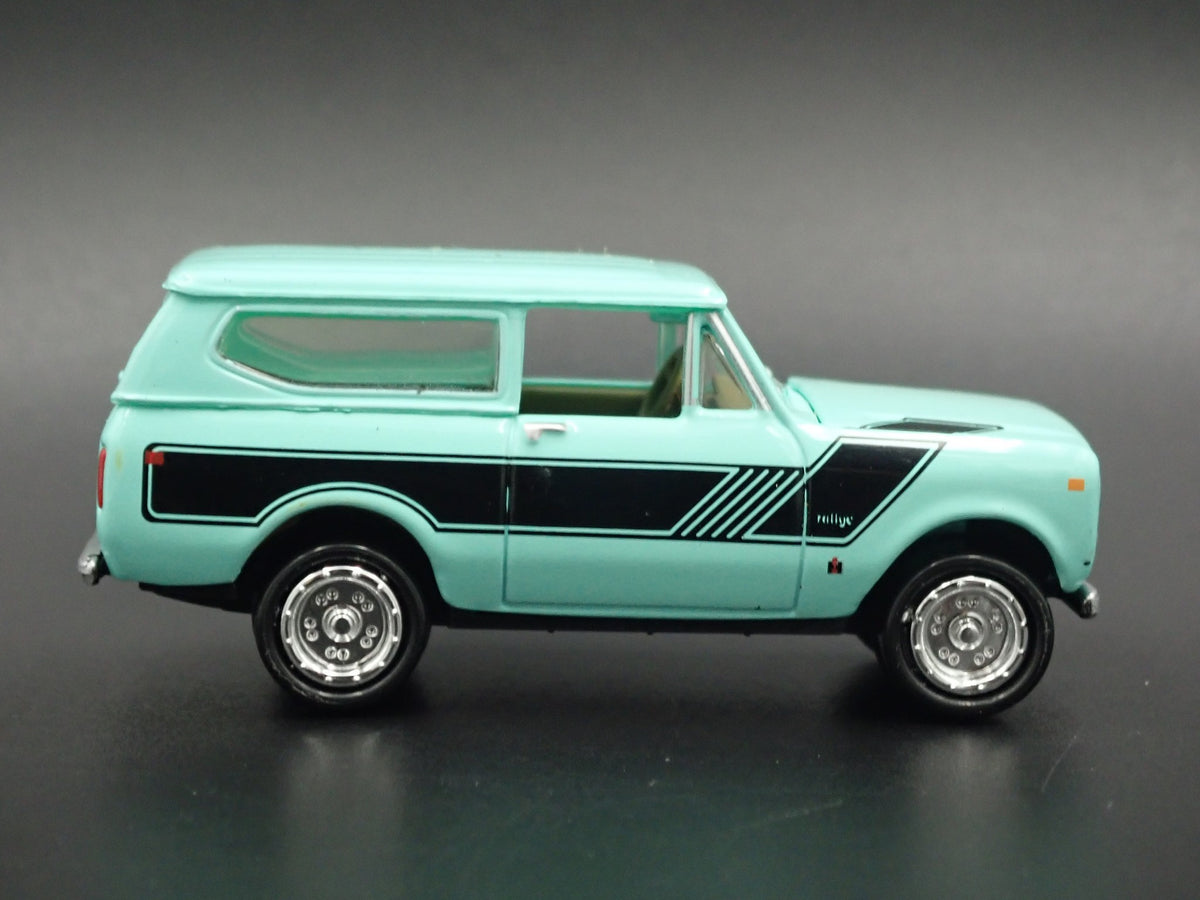 1979 INTERNATIONAL SCOUT II 4X4 RARE 1:64 SCALE DIORAMA DIECAST MODEL CAR-Burning Rubber Toy Company