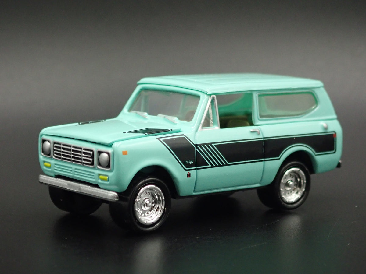 1979 INTERNATIONAL SCOUT II 4X4 RARE 1:64 SCALE DIORAMA DIECAST MODEL CAR-Burning Rubber Toy Company