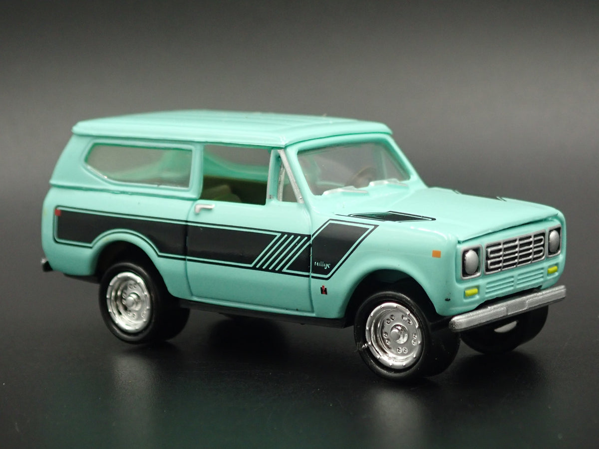 1979 INTERNATIONAL SCOUT II 4X4 RARE 1:64 SCALE DIORAMA DIECAST MODEL CAR-Burning Rubber Toy Company