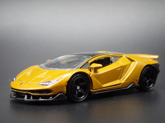 2016-2017 LAMBORGHINI CENTENARIO SUPER CAR 1:64 SCALE DIORAMA DIECAST MODEL CAR
