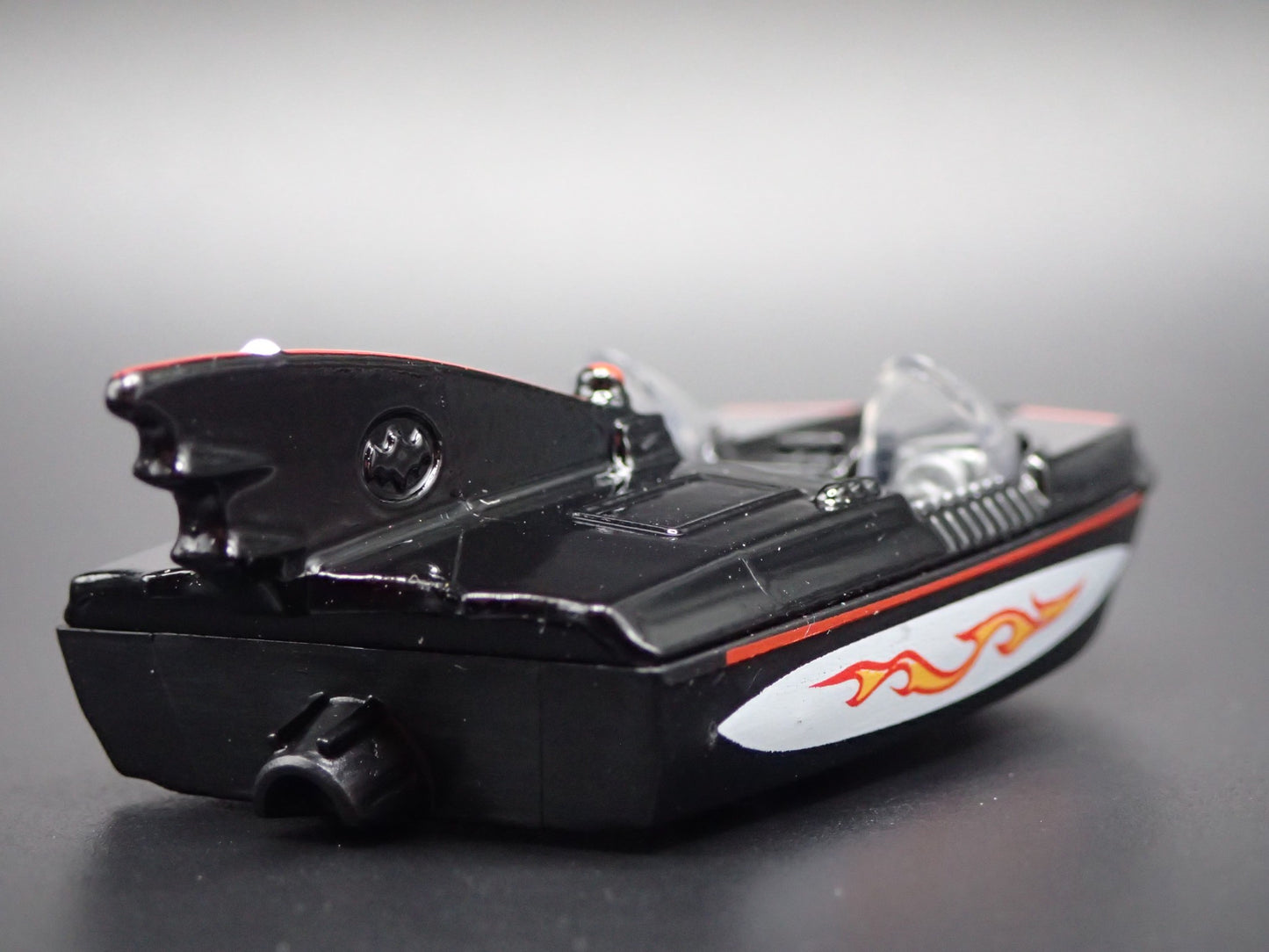 1966 66 BATMAN BAT BOAT ADAM WEST BLACK 1/64 SCALE COLLECTIBLE DIECAST MODEL CAR