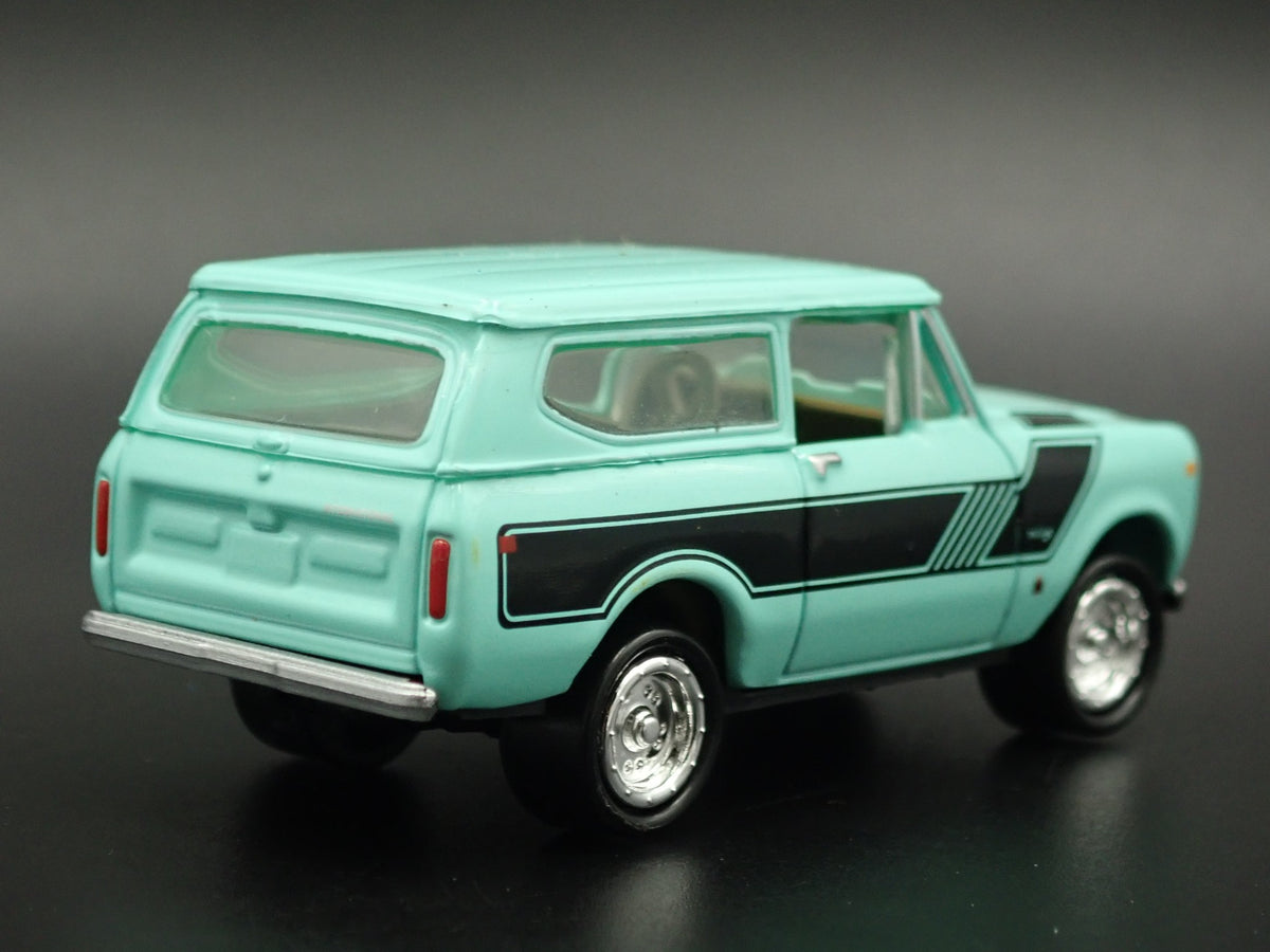 1979 INTERNATIONAL SCOUT II 4X4 RARE 1:64 SCALE DIORAMA DIECAST MODEL CAR-Burning Rubber Toy Company
