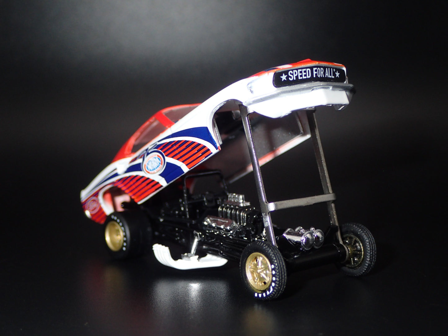 1969 69 FORD MUSTANG FUNNY CAR NHRA 1/64 SCALE COLLECTIBLE DIECAST MODEL CAR