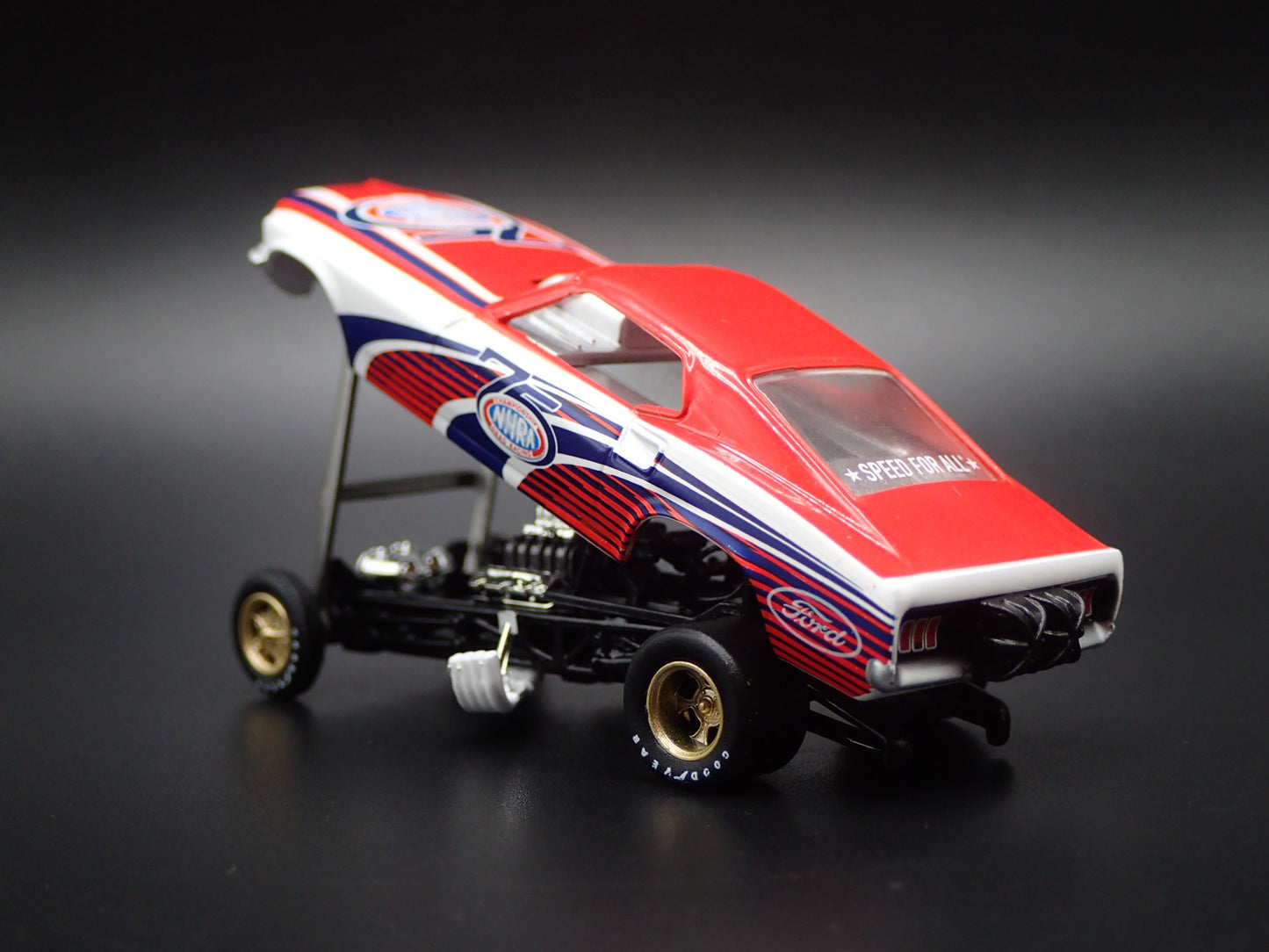1969 69 FORD MUSTANG FUNNY CAR NHRA 1/64 SCALE COLLECTIBLE DIECAST MODEL CAR