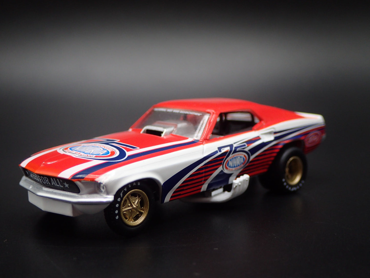 1969 69 FORD MUSTANG FUNNY CAR NHRA 1/64 SCALE COLLECTIBLE DIECAST MODEL CAR
