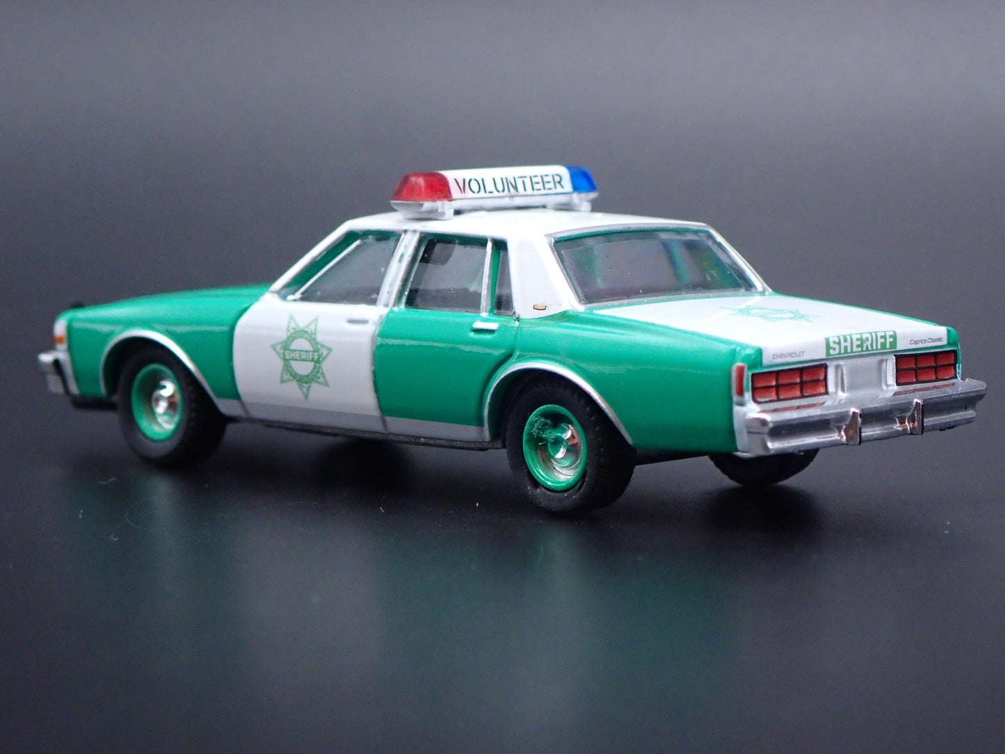 1989 89 CHEVY CHEVROLET CAPRICE SAN DIEGO CA POLICE 1/64 SCALE DIECAST MODEL CAR
