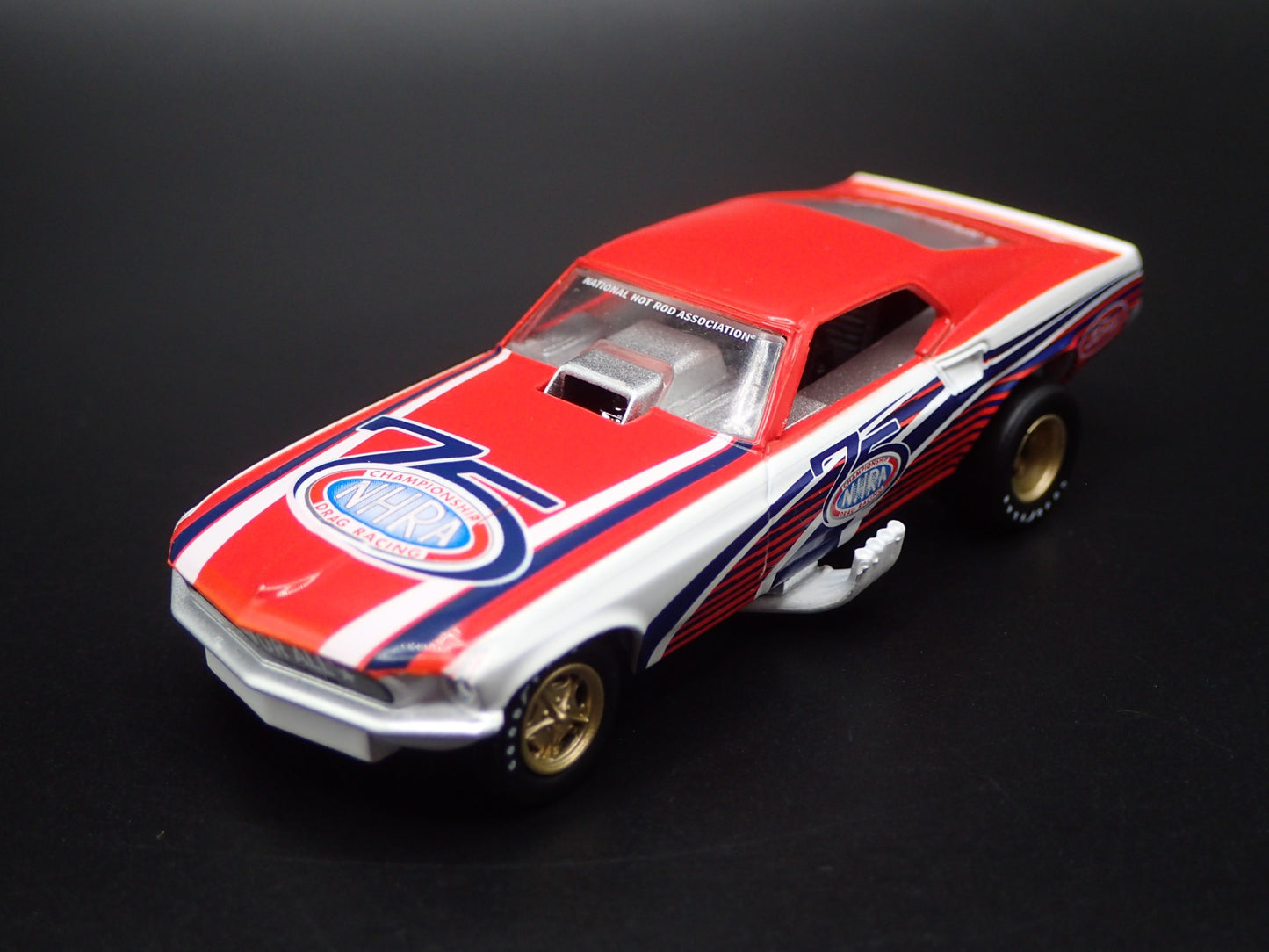 1969 69 FORD MUSTANG FUNNY CAR NHRA 1/64 SCALE COLLECTIBLE DIECAST MODEL CAR