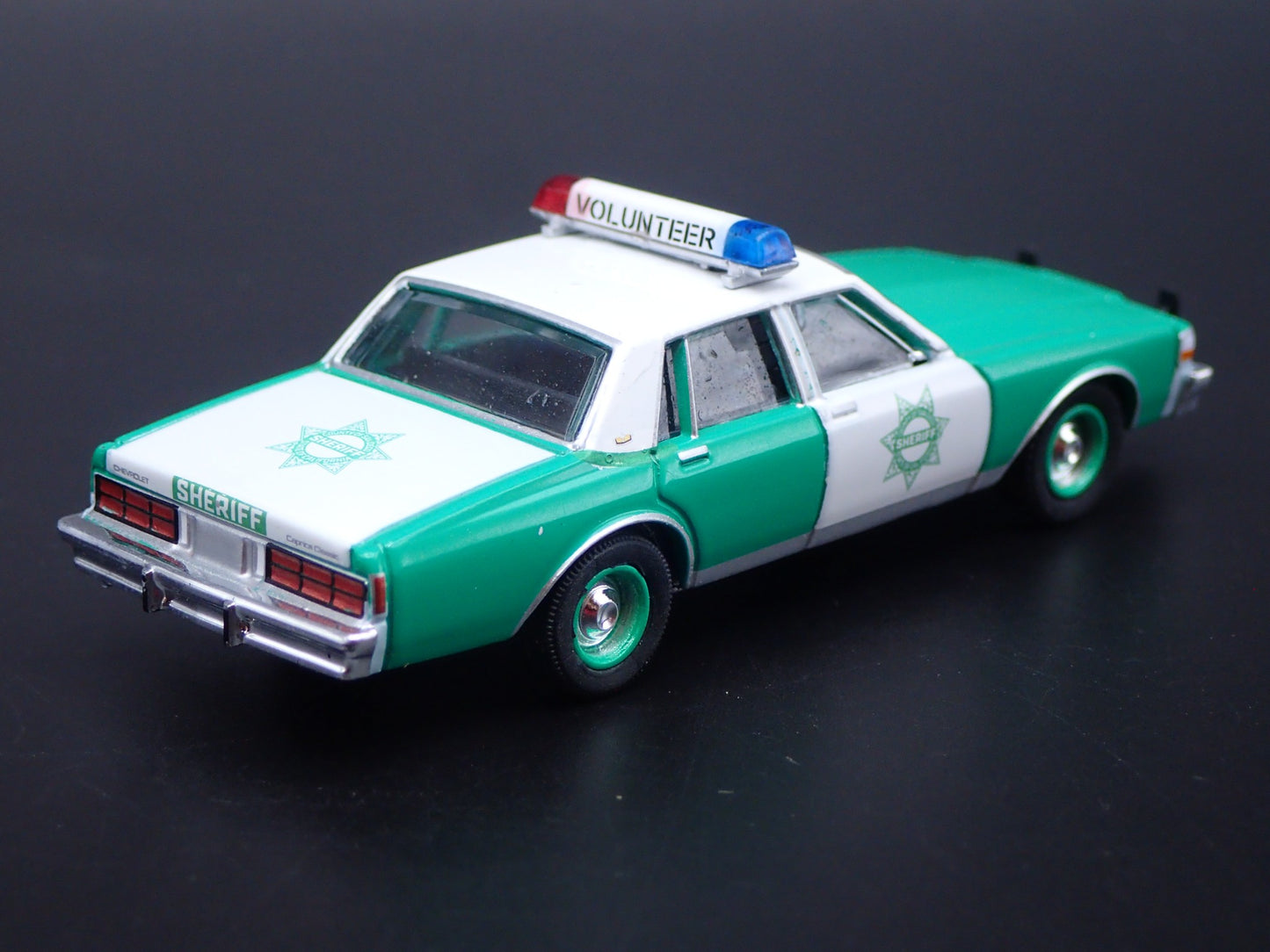 1989 89 CHEVY CHEVROLET CAPRICE SAN DIEGO CA POLICE 1/64 SCALE DIECAST MODEL CAR