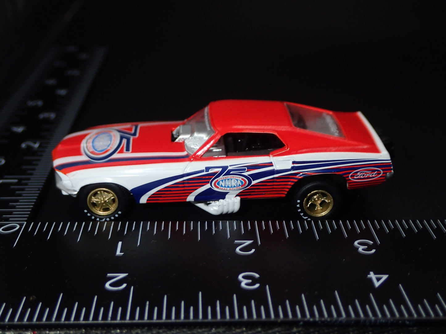1969 69 FORD MUSTANG FUNNY CAR NHRA 1/64 SCALE COLLECTIBLE DIECAST MODEL CAR