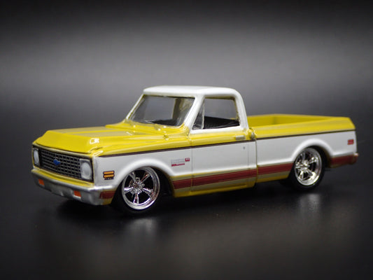 1972 72 CHEVY CHEVROLET C10 PICKUP TRUCK SHORT BED 1/64 SCALE DIECAST MODEL CAR