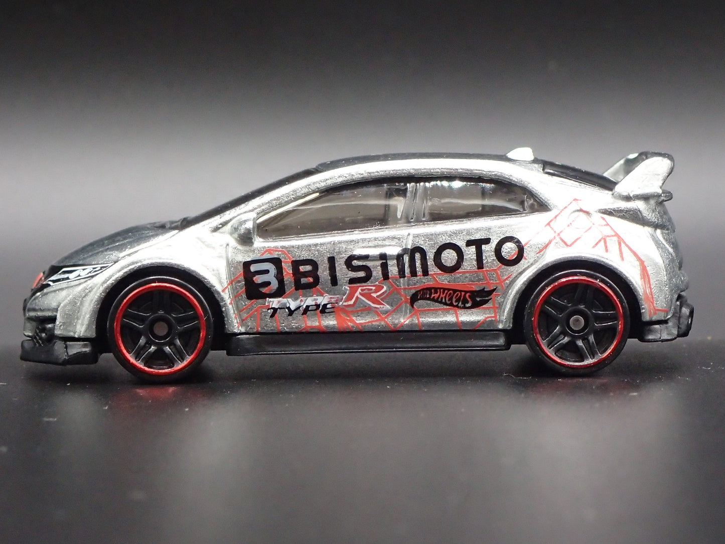 2011-2016 HONDA CIVIC TYPE R BISIMOTO RARE 1:64 SCALE DIORAMA DIECAST MODEL CAR