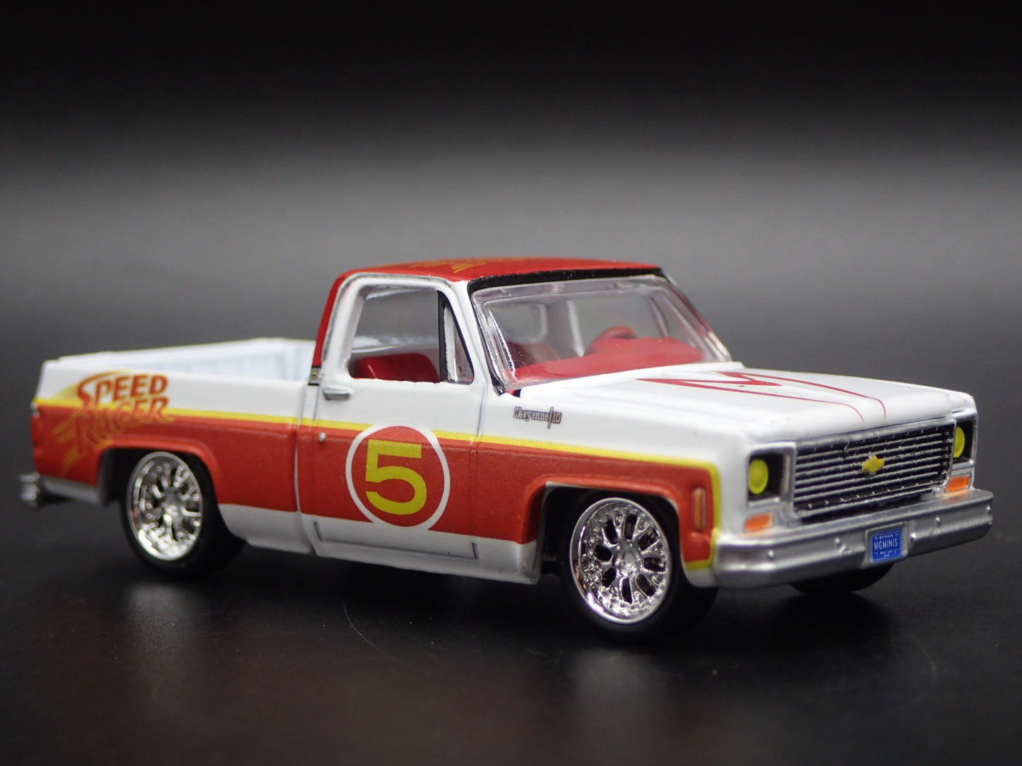 1973 73 CHEVY CHEVROLET SILVERADO SQUARE BODY TRUCK 1/64 SCALE DIECAST MODEL CAR