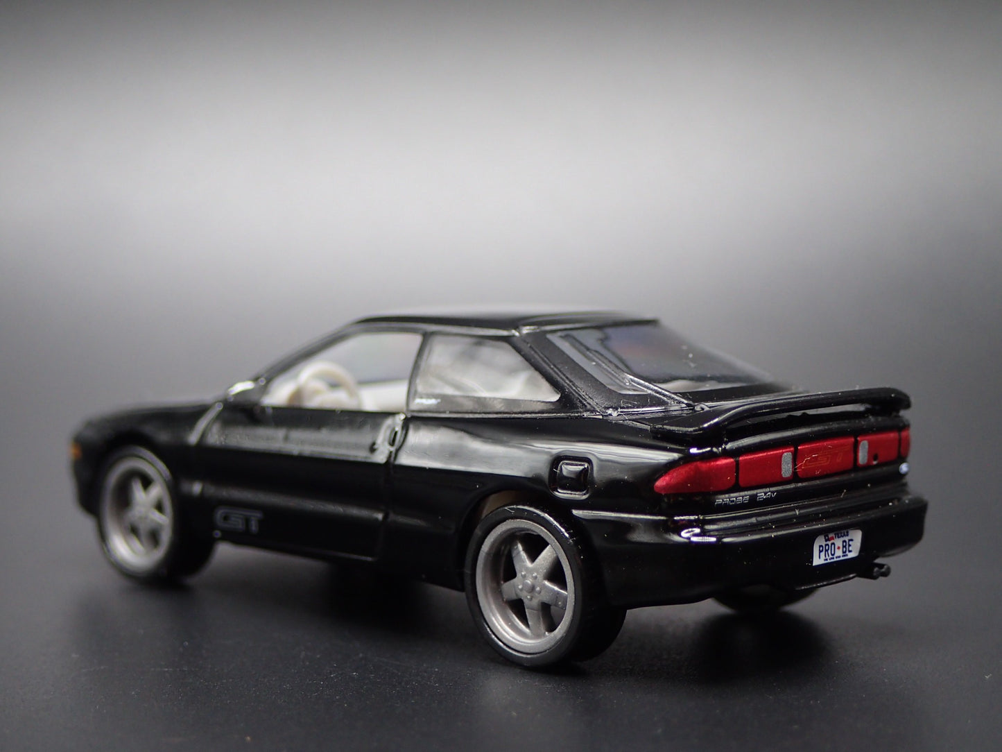 1995 95 FORD PROBE GT BLACK 1:64 SCALE COLLECTIBLE DIORAMA DIECAST MODEL CAR