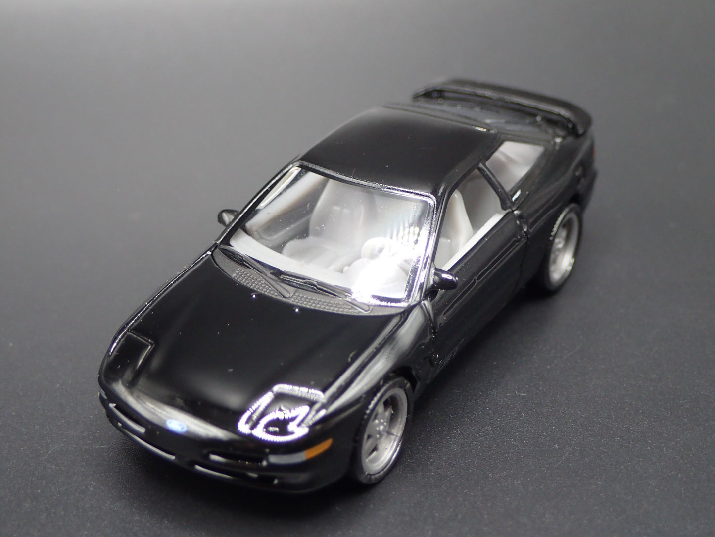 1995 95 FORD PROBE GT BLACK 1:64 SCALE COLLECTIBLE DIORAMA DIECAST MODEL CAR