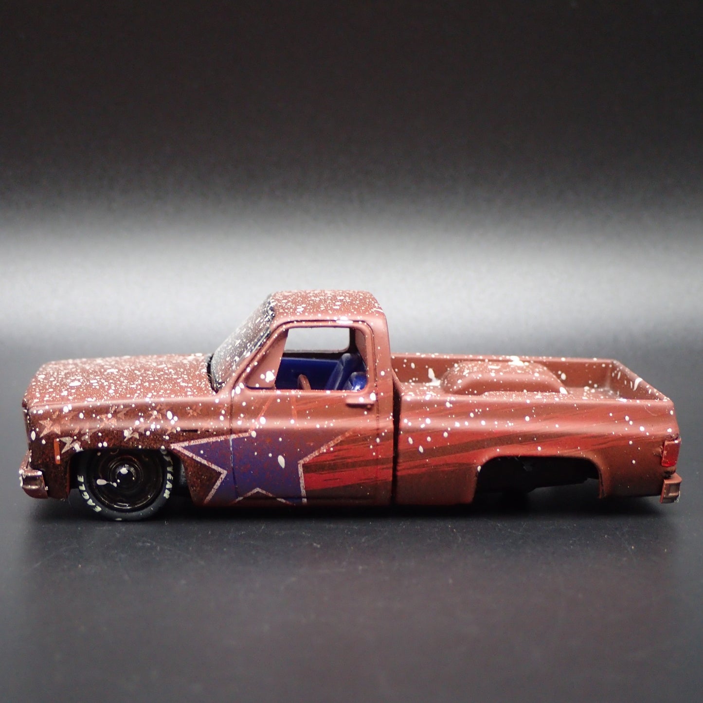 1979 79 CHEVY CHEVROLET SILVERADO SQUARE BODY TRUCK 1/64 SCALE DIECAST MODEL CAR