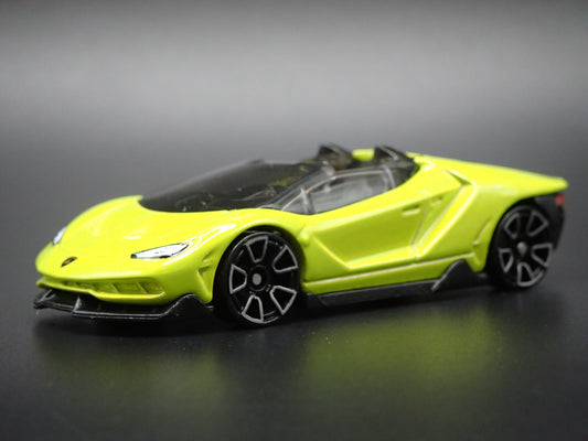 2016-2017 LAMBORGHINI CENTENARIO ROADSTER SUPER CAR 1:64 SCALE DIECAST MODEL CAR