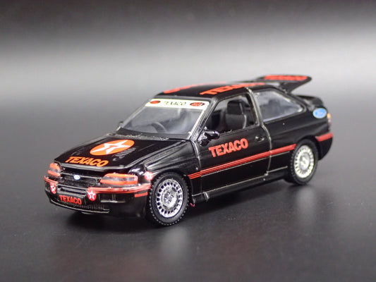 1995 95 FORD ESCORT RS COSWORTH TEXACO OIL BLACK 1:64 SCALE DIECAST MODEL CAR