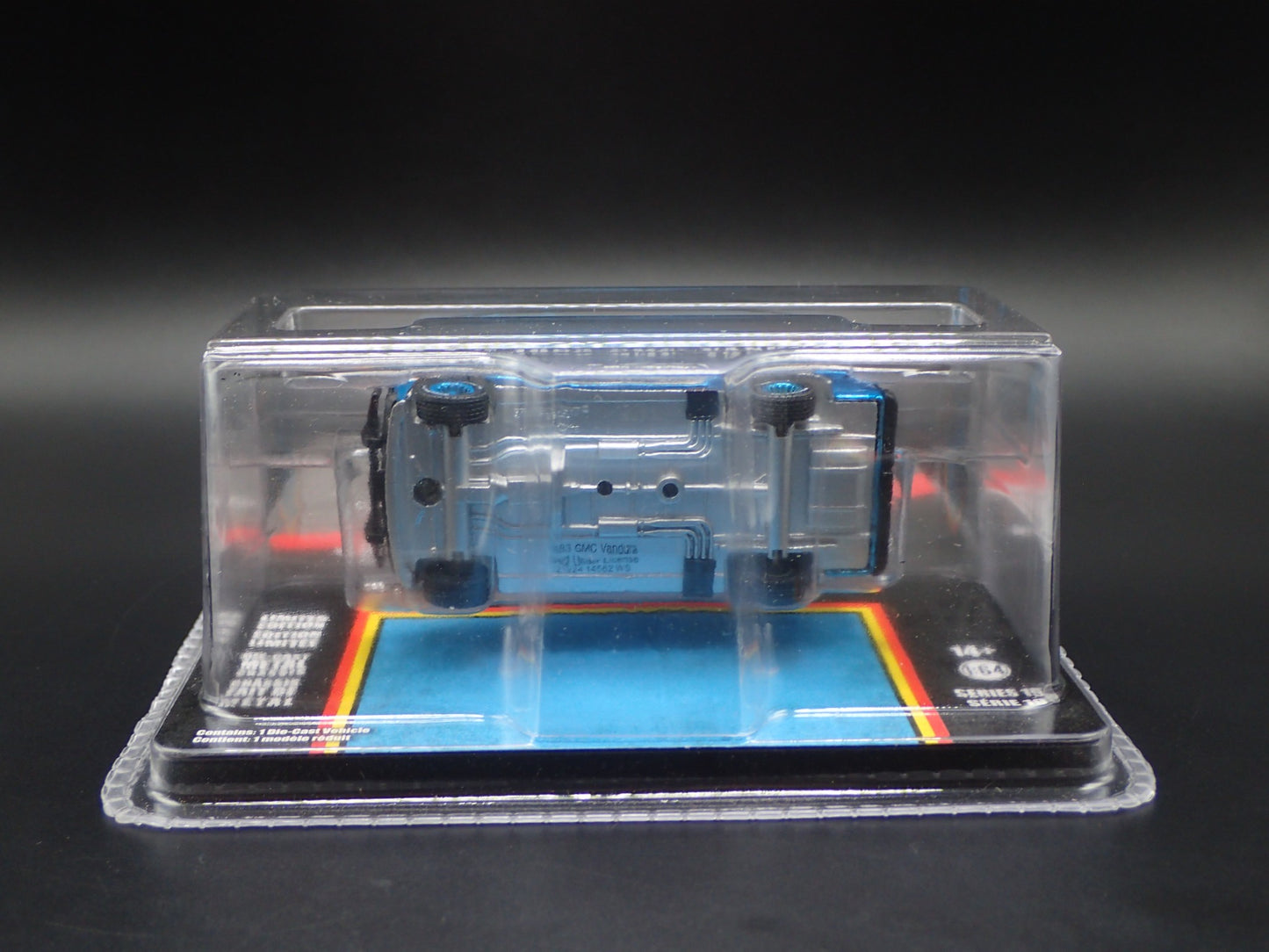 2025 GREENLIGHT GREEN MACHINE BLUE CHROME CHASE B.A 1983 GMC VANDURA A-TEAM VAN