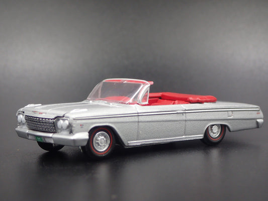 1962 62 CHEVY CHEVROLET IMPALA SS CONVERTIBLE RARE 1:64 SCALE DIECAST MODEL CAR