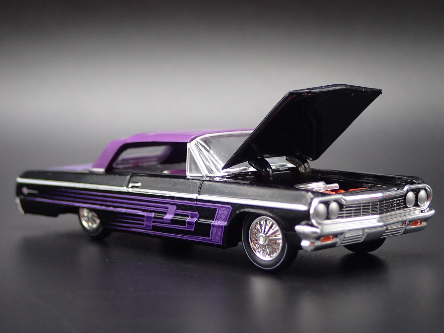 1964 64 CHEVY CHEVROLET IMPALA SS 409 CONVERTIBLE 1:64 SCALE DIECAST MODEL CAR