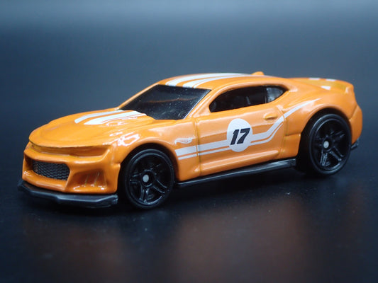 2016-2024 CHEVY CHEVROLET CAMARO ZL1 ORANGE 1/64 SCALE DIORAMA DIECAST MODEL CAR