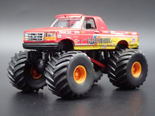 1993 93 FORD F250 MONSTER TRUCK KRIMSON KRUSHER II 1/64 SCALE DIECAST MODEL CAR