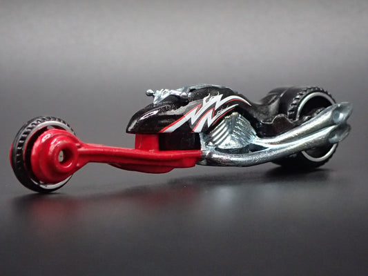HAMMER SLED MOTORCYCLE HOT WHEELS RED 1:64 HW SCALE DIORAMA DIECAST MODEL CAR