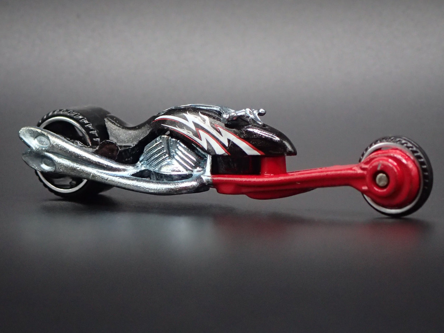 HAMMER SLED MOTORCYCLE HOT WHEELS RED 1:64 HW SCALE DIORAMA DIECAST MODEL CAR