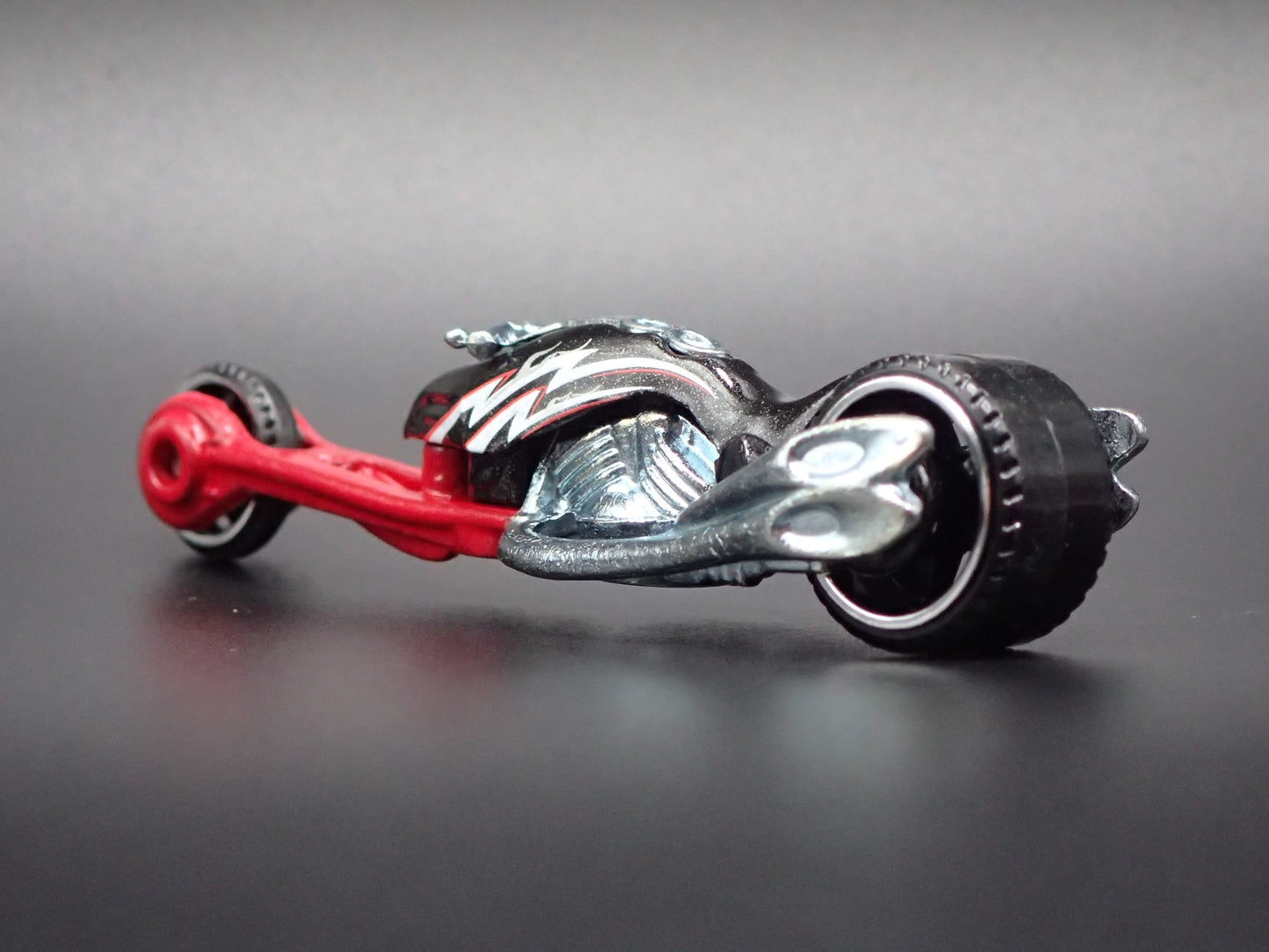 HAMMER SLED MOTORCYCLE HOT WHEELS RED 1:64 HW SCALE DIORAMA DIECAST MODEL CAR