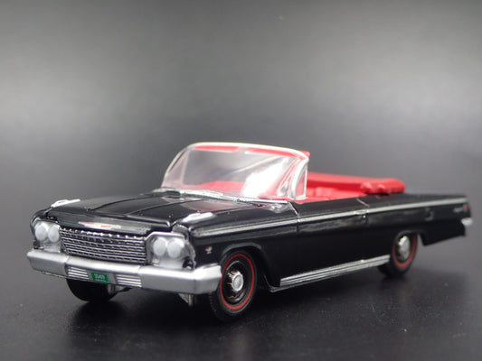 1962 62 CHEVY CHEVROLET IMPALA SS 409 CONVERTIBLE 1:64 SCALE DIECAST MODEL CAR