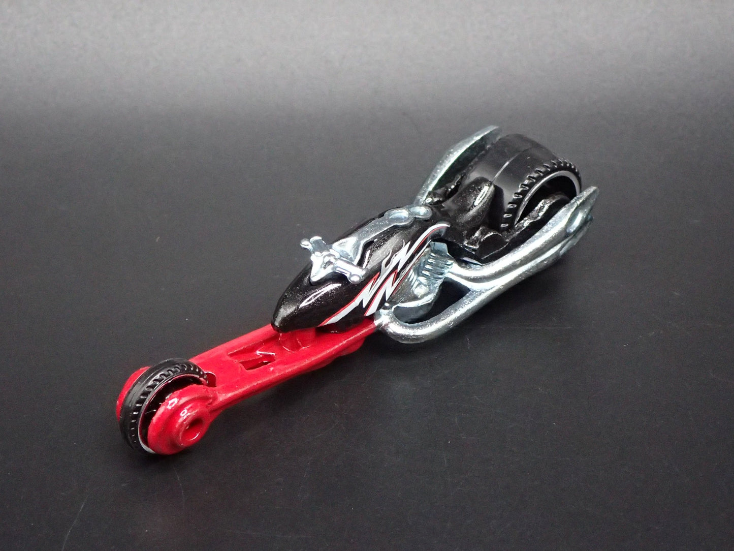 HAMMER SLED MOTORCYCLE HOT WHEELS RED 1:64 HW SCALE DIORAMA DIECAST MODEL CAR