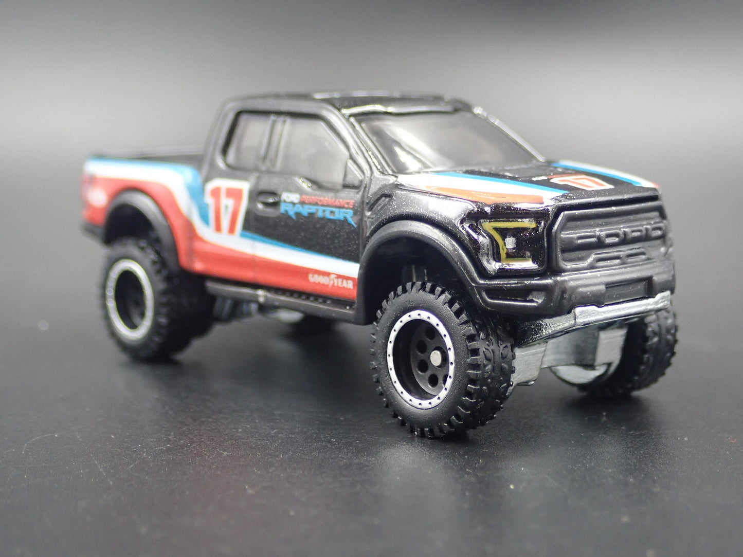 2017 - 2020 FORD F150 RAPTOR PICKUP TRUCK BLACK 1:64 SCALE DIECAST MODEL CAR