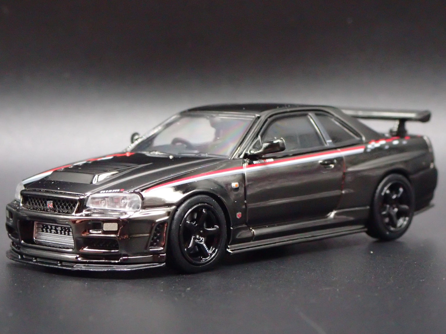 1999-2002 NISSAN SKYLINE GTR R34 NISMO R TUNE 1:64 SCALE DIECAST MODEL CAR