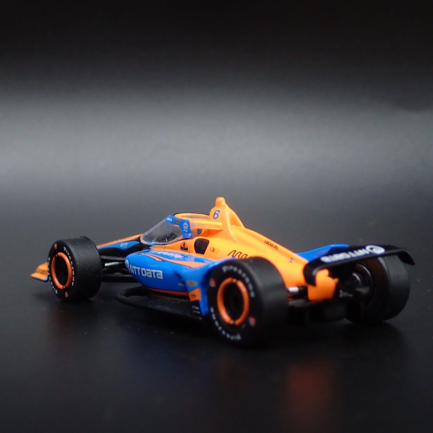 2023 INDY CAR RACING CHEVY 6 FELIX ROSENQVIST ARROW 1:64 SCALE DIECAST MODEL CAR