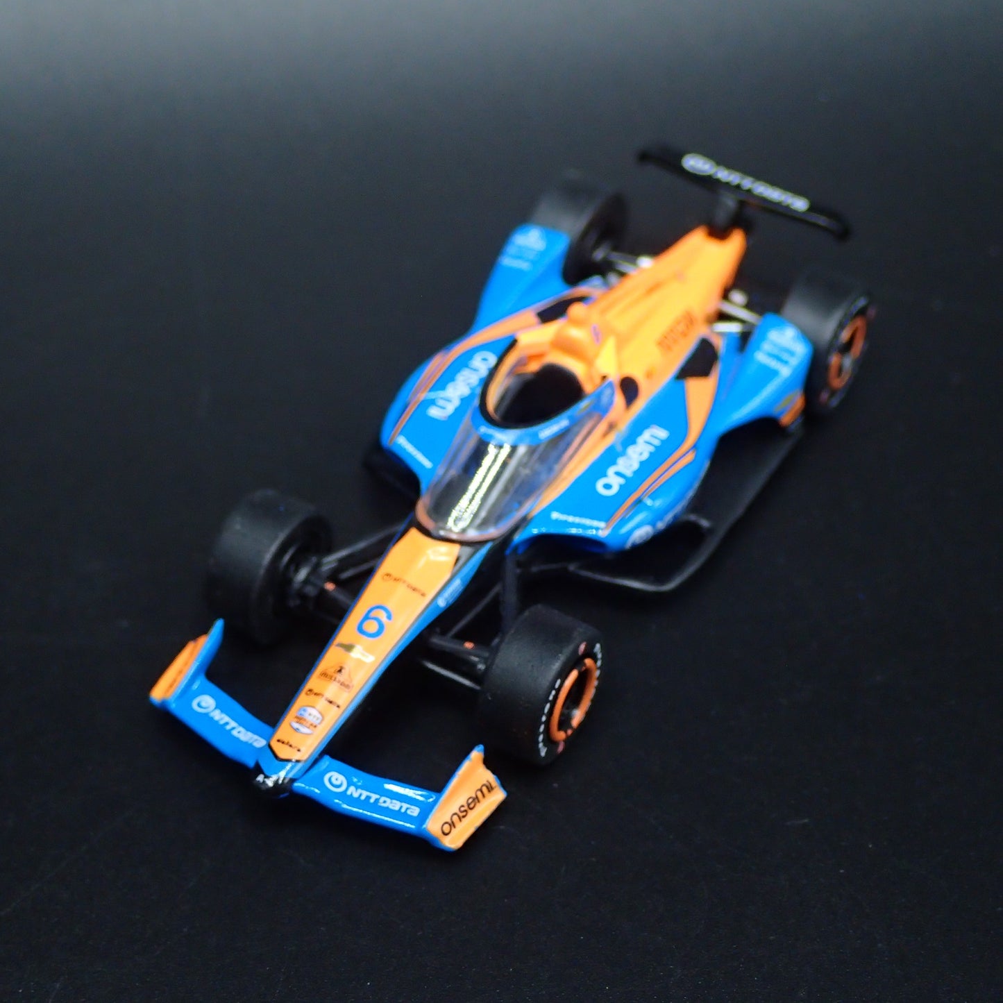 2023 INDY CAR RACING CHEVY 6 FELIX ROSENQVIST ARROW 1:64 SCALE DIECAST MODEL CAR