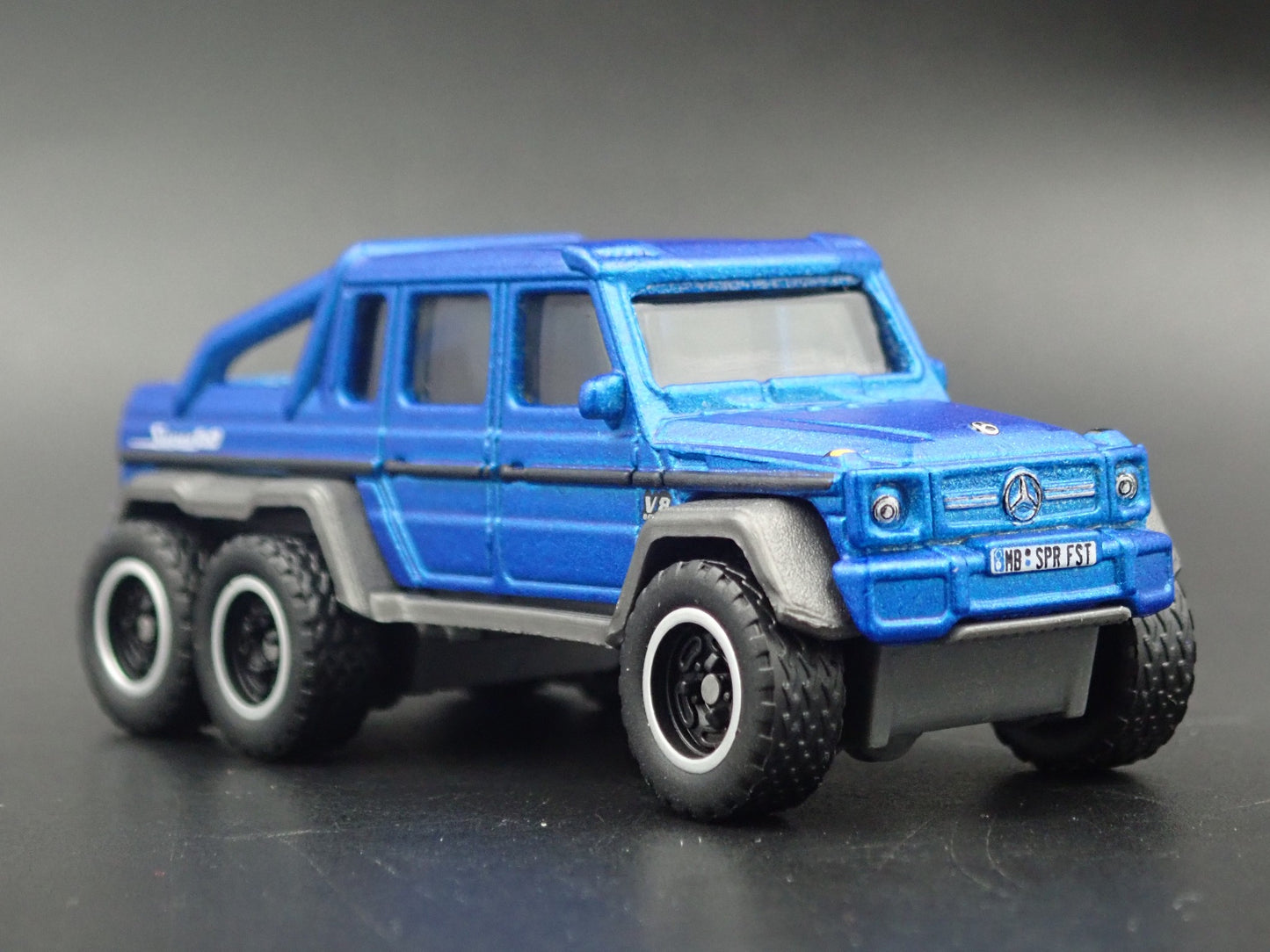 2013-2015 MERCEDES-BENZ G63 AMG 6X6 G WAGON BLUE 1:64 SCALE DIECAST MODEL CAR