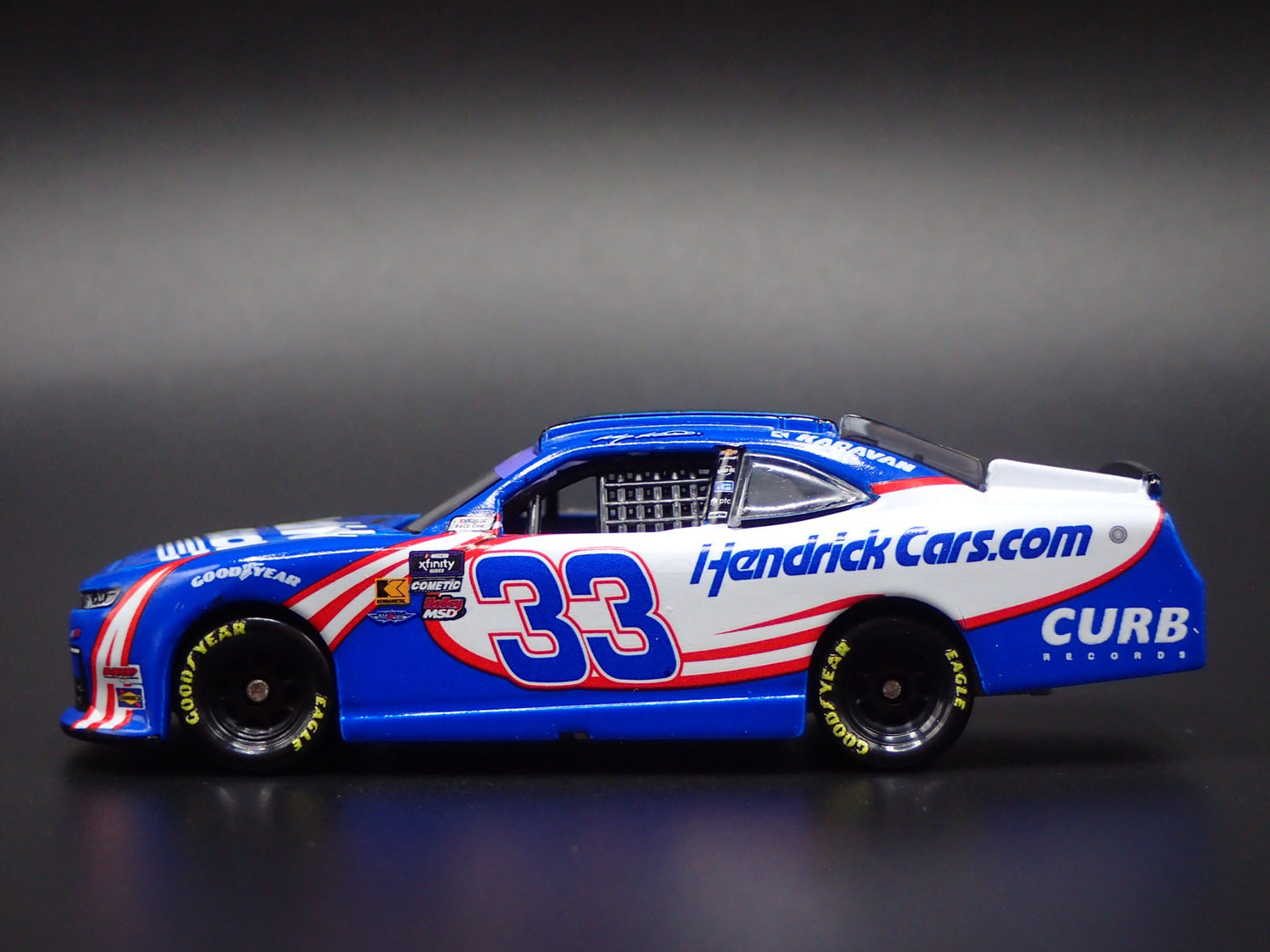 2025 CHEVROLET 33 KASEY KAYNE HENDRICKCARS NASCAR 1:64 SCALE DIECAST MODEL CAR