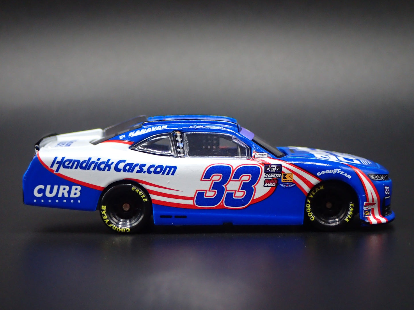 2025 CHEVROLET 33 KASEY KAYNE HENDRICKCARS NASCAR 1:64 SCALE DIECAST MODEL CAR