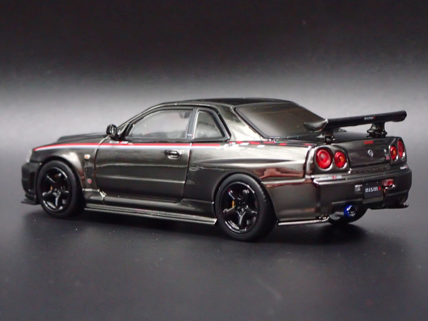 1999-2002 NISSAN SKYLINE GTR R34 NISMO R TUNE 1:64 SCALE DIECAST MODEL CAR